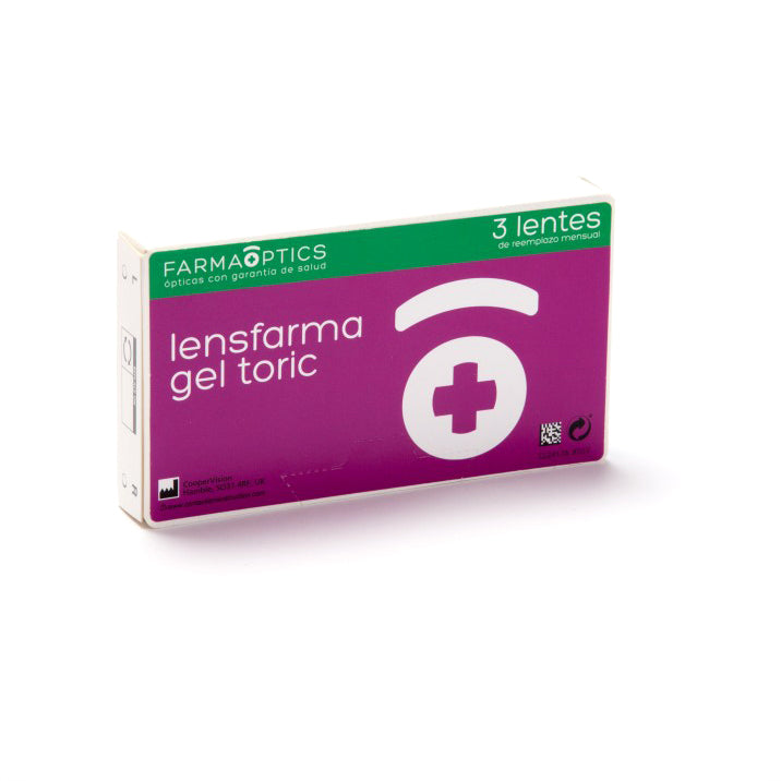 LENSFARMA GEL TORICA (Pack 3 lentes)