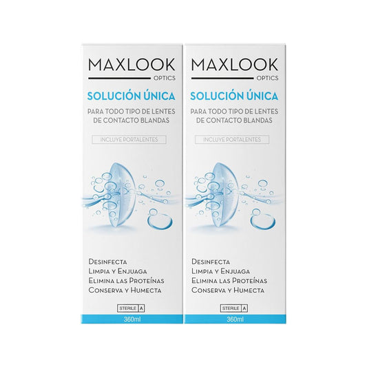 PACK Solución Única MAXLOOK 2x360ml