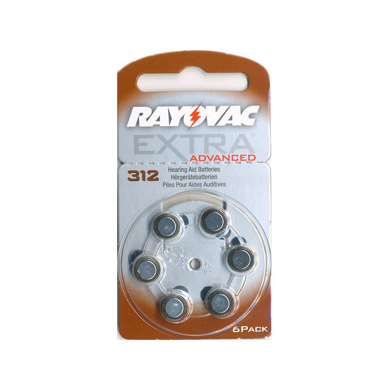 Pilas Audífono RAYOVAC EXTRA 312