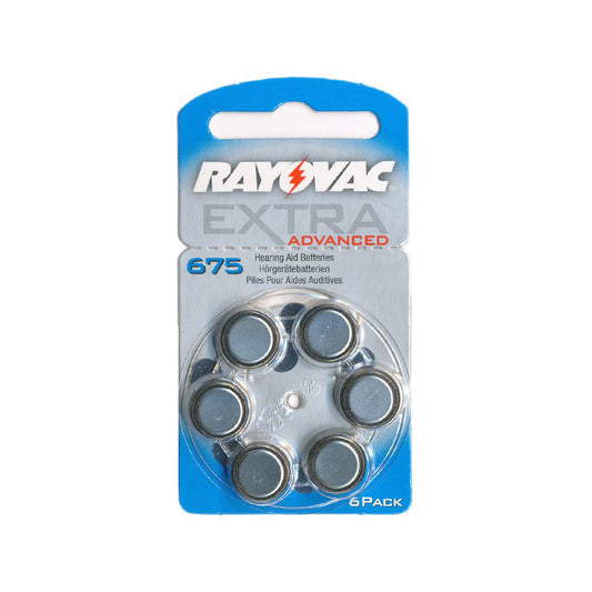 Pilas Audífono RAYOVAC EXTRA 675